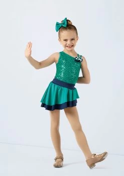 Weissman Break This Down -Dance Costumes 13733 emerald 814 99160.1690450446