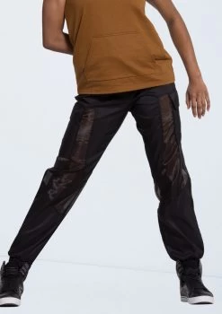 Weissman Sheer Inset Cargo Pants -Dance Costumes 14327 black 3242 72698.1678889185