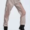 Weissman Sheer Inset Cargo Pants