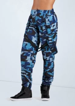 Weissman Camouflage Pop Star Pants 7 Weissman Camouflage Pop Star Pants -Dance Costumes AH11515 navy 165971 93819.1698840265