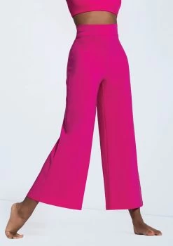 Weissman Wide Leg Suit Pants -Dance Costumes AH12577 lipstick 0056 58719.1678890664