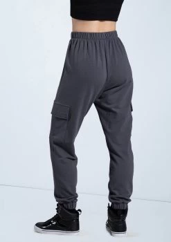 Weissman French Terry Cargo Pants -Dance Costumes AH12728 gray 051 64030.1678890683