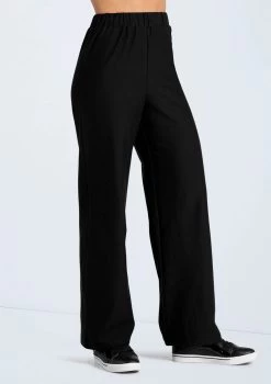 Weissman Bootcut French Terry Pants -Dance Costumes AH13223 black 553 copy 65271.1692403073
