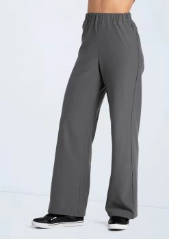 Weissman Bootcut French Terry Pants -Dance Costumes AH13223 gray 500 copy 42045.1698840275