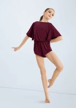 Weissman Islands -Dance Costumes MJ11095 blackcherry 025 56915.1698450384