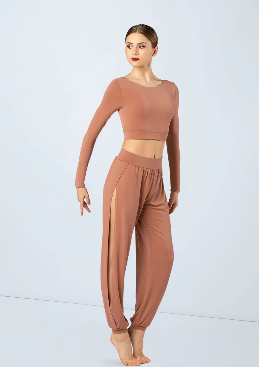 Weissman Knotted Back Crop Top 5 Weissman Knotted Back Crop Top - Image 5