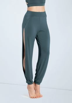 Weissman Spliced Jogger Pants 16 Weissman Spliced Jogger Pants -Dance Costumes MJ12237 pine 894 10163.1678891019