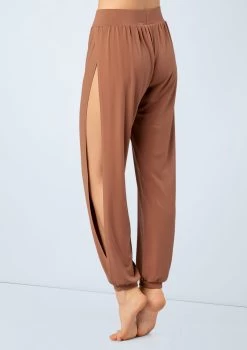 Weissman Spliced Jogger Pants 23 Weissman Spliced Jogger Pants -Dance Costumes MJ12237 warmsand 2571 54271.1678891023