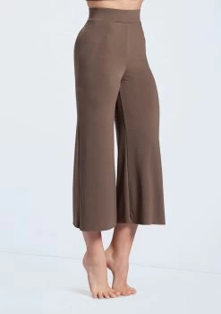 Weissman Matte Jersey Culottes -Dance Costumes MJ12791 mocha 478 72817.1678891070