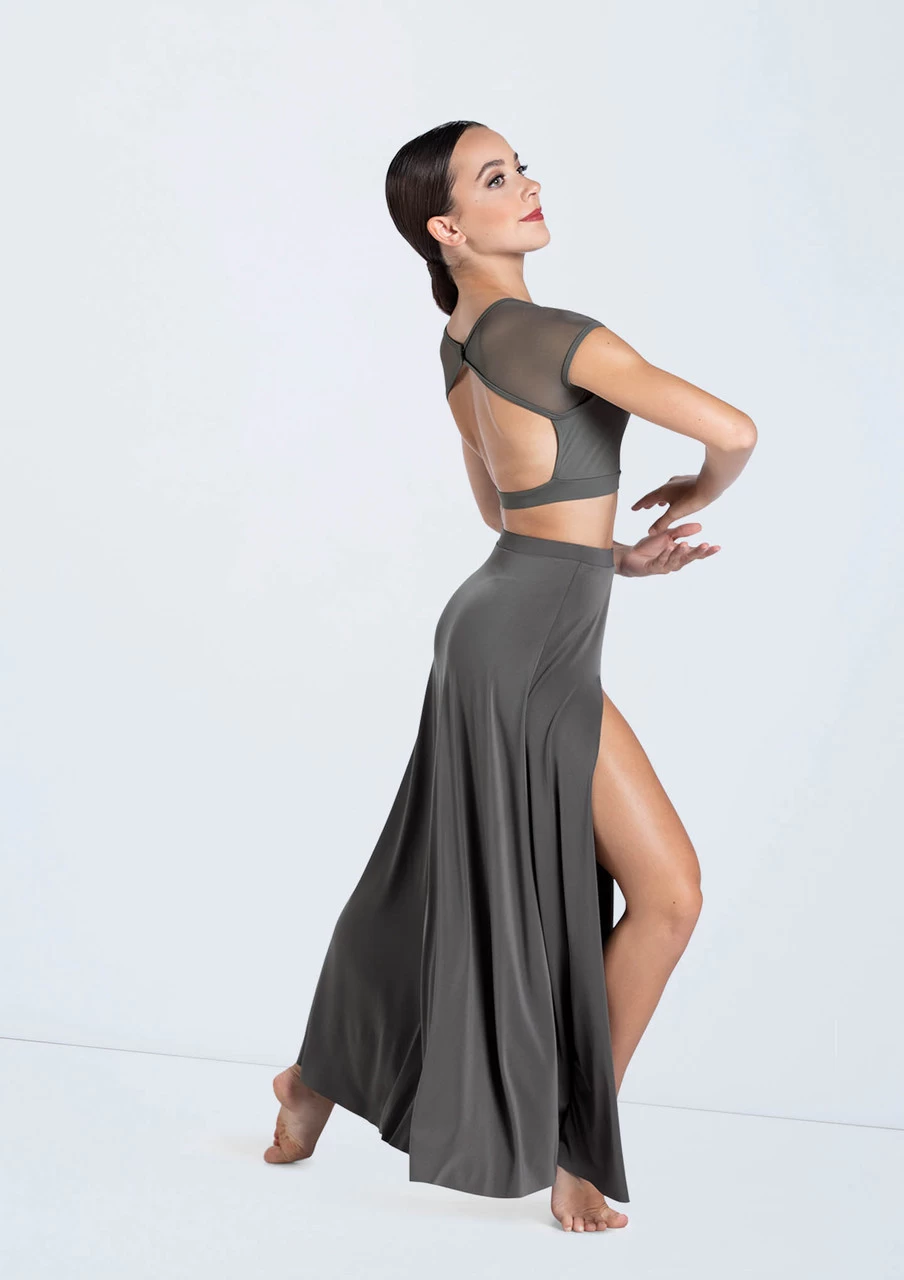 Weissman Matte Jersey Maxi Skirt 2 Weissman Matte Jersey Maxi Skirt - Image 2