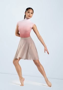 Weissman Printed Cap Sleeve Leotard 18 Weissman Printed Cap Sleeve Leotard -Dance Costumes PL11863 paprikaombre S12073 latte 746 18002.1678891391