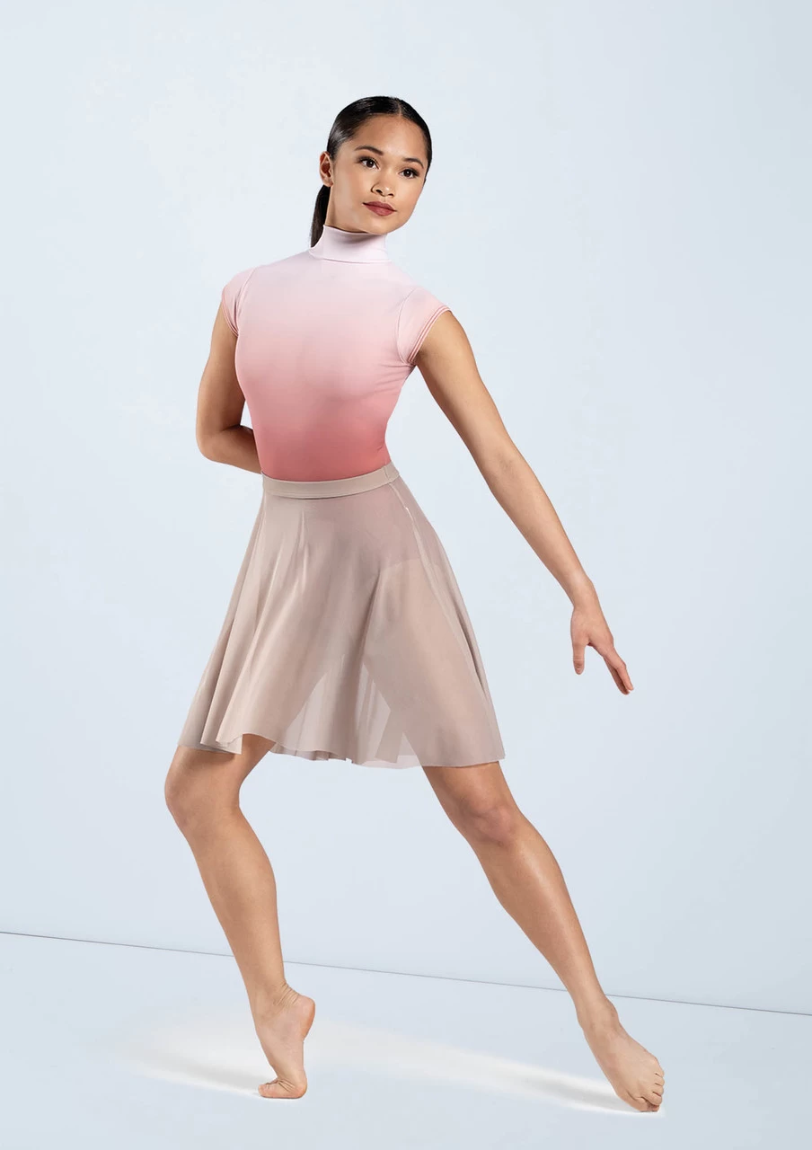 Weissman Printed Cap Sleeve Leotard 7 Weissman Printed Cap Sleeve Leotard - Image 7