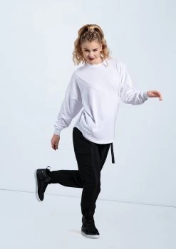 Weissman Long Sleeve Tee -Dance Costumes PT12725 white AH12406 black 681 19938.1678891430