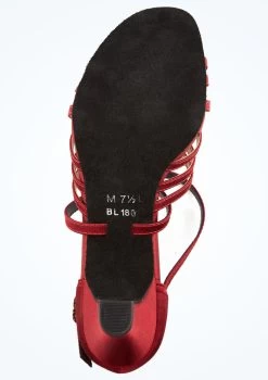 So Danca Charlize Ballroom Shoe 1.5" -Dance Costumes bl180charlize burg bottom 1 59022.1678885549
