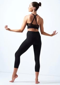 Bloch Polina Camisole Crop Top -Dance Costumes bl39347 blk bmain 36104.1692919609