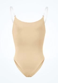 Bloch Girls Auva Bodyliner 11 Bloch Girls Auva Bodyliner -Dance Costumes blcb3397 sand front 48065.1691450406