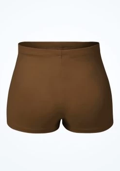 Bloch Girls Starr High Waist Shorts -Dance Costumes blcr3794 toffee back 04854.1691536796