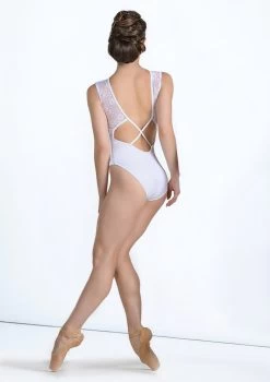 Ballet Rosa Harmonie Lace Open Back Leotard 8 Ballet Rosa Harmonie Lace Open Back Leotard -Dance Costumes br harmonie lace panel tank leo white back 3 17258.1678926773