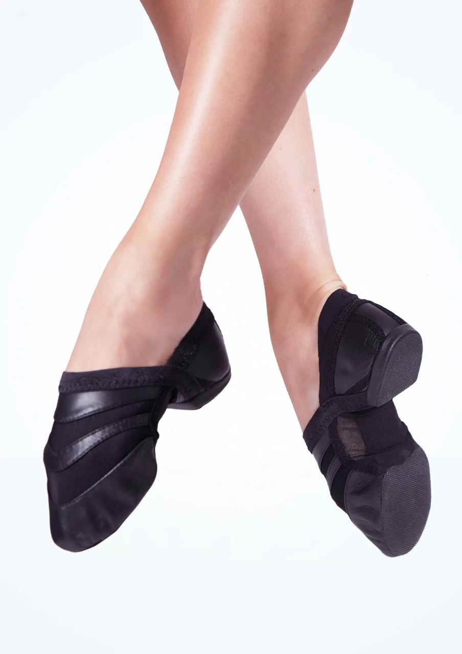 Capezio Freeform EVA Split Sole Jazz Shoe - Black 1 Capezio Freeform EVA Split Sole Jazz Shoe - Black