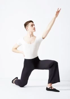 Freed RAD Mens Short Sleeve Leotard -Dance Costumes fraaron white front 1 24074.1678927594