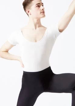 Freed RAD Mens Short Sleeve Leotard -Dance Costumes fraaron white front t 38351.1698806779