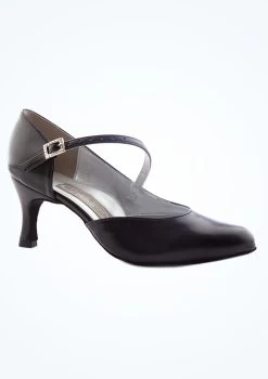 Freed Dancesteps Foxtrot Ballroom Shoe- 2.5"- Black