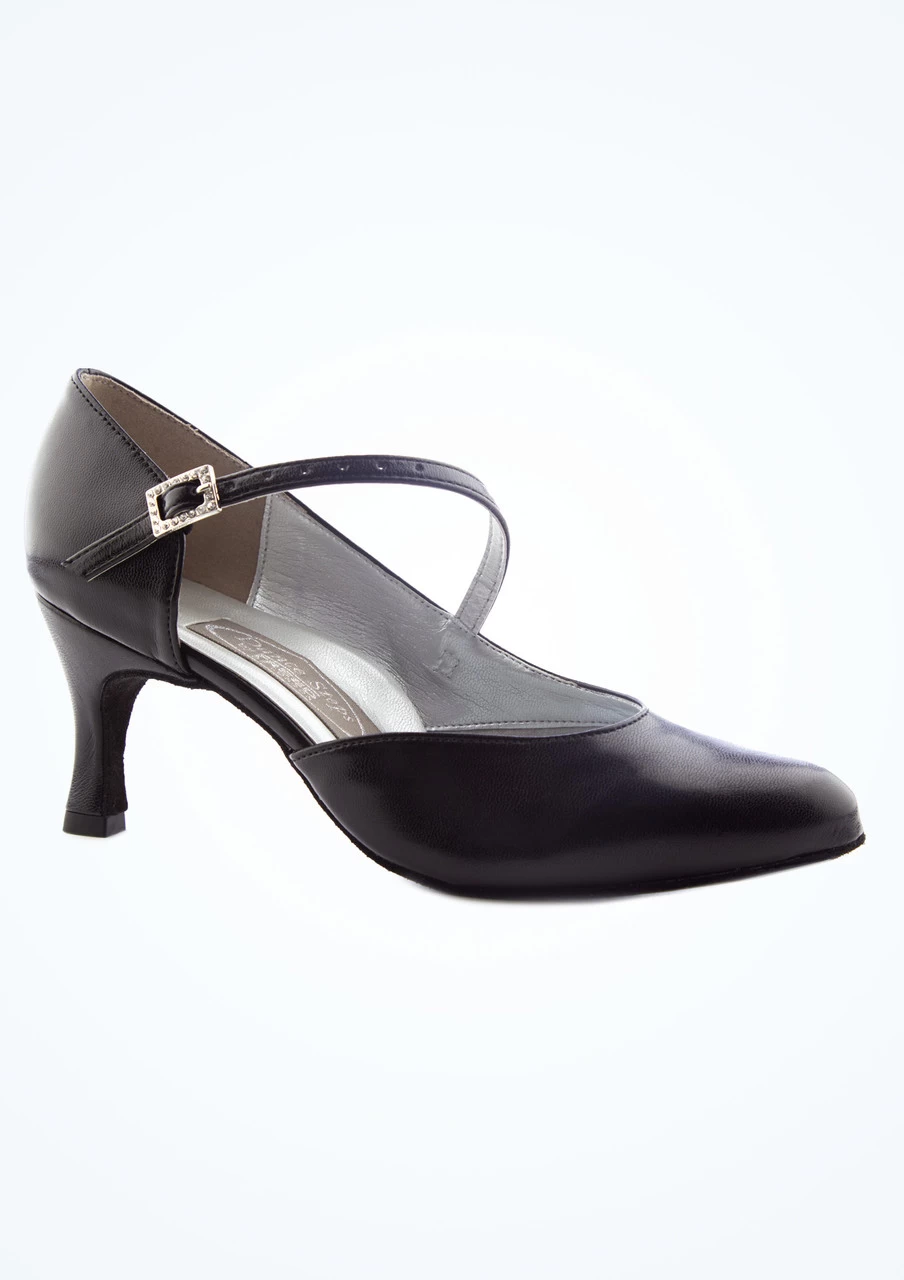 Freed Dancesteps Foxtrot Ballroom Shoe- 2.5"- Black 1 Freed Dancesteps Foxtrot Ballroom Shoe- 2.5"- Black