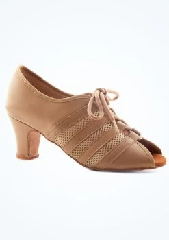 Freed Sienna Practice Shoe- 2" -Dance Costumes frsienna tan main 1t 75235.1694685330