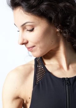 Move Dance Stefani Catsuit -Dance Costumes moc0635 blk close up front 1 75171.1692921181