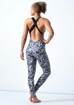Move Dance Onyx Cross Back Unitard - Dimensions -Dance Costumes moc0901 dim back 1 35024.1678928419
