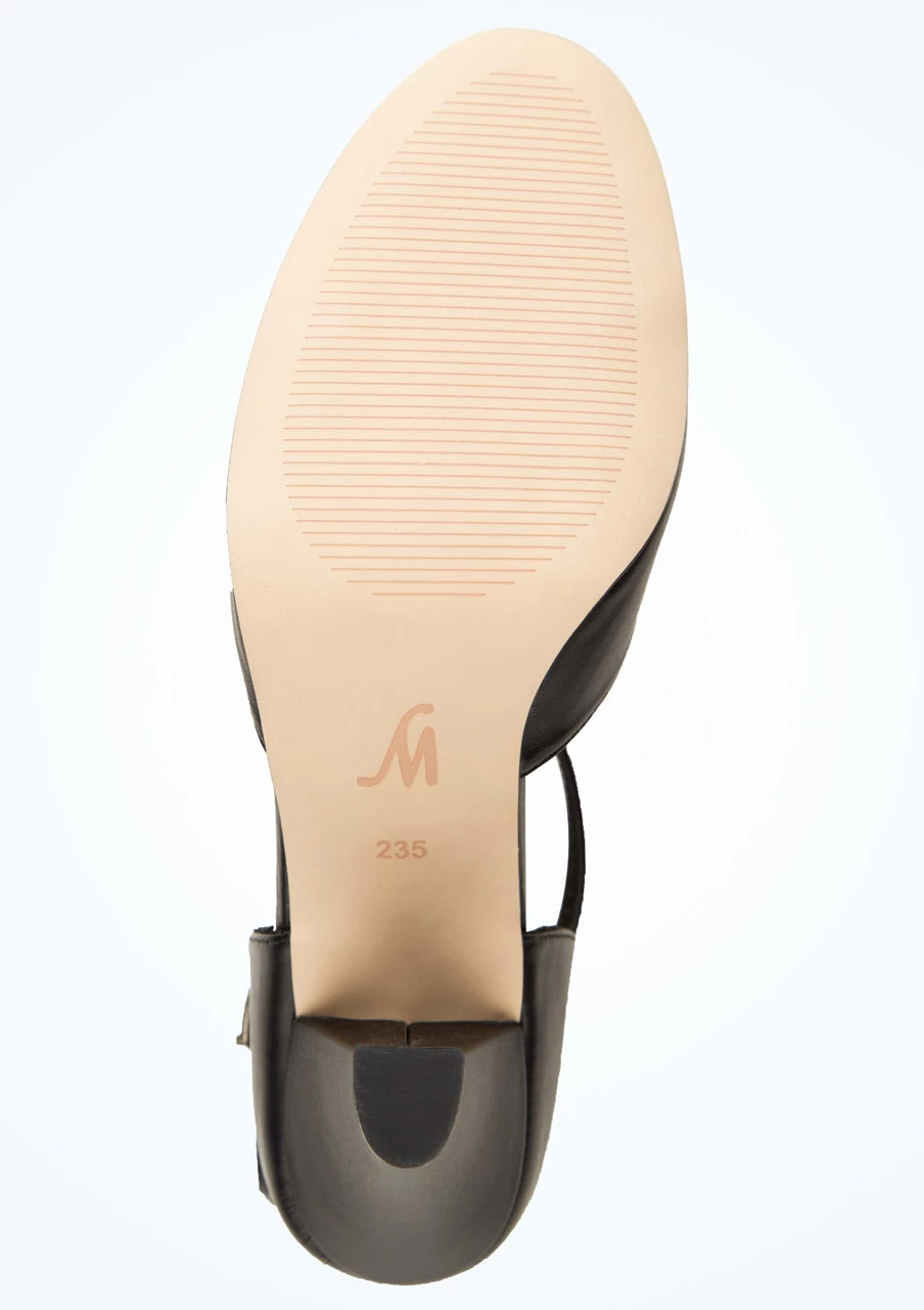 Move Dance Erika T-Bar Character Shoe 3" - Black 3 Move Dance Erika T-Bar Character Shoe 3" - Black - Image 3