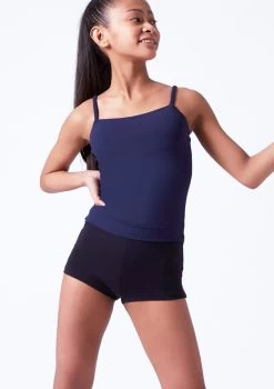Move Dance Danette Camisole Biketard -Dance Costumes mol5112 navy front t 89146.1691019798