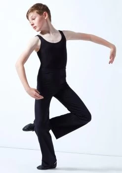 Move Dance Boys Jazz Pants 8 Move Dance Boys Jazz Pants -Dance Costumes mol5247 black front 3 15099.1678884569