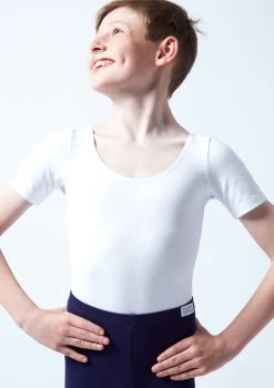 Move Dance Boys Louie Leotard -Dance Costumes mol5255 white close up front 1 49328.1678884452