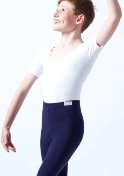 Move Dance Boys Louie Leotard -Dance Costumes mol5255 white front 1t 00757.1696980708