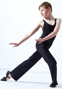 Move Dance Boys Jazz Pants 10 Move Dance Boys Jazz Pants -Dance Costumes mop500 black front 4 47013.1678884569