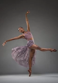 Move Dance Yeraz High Low Skirt -Dance Costumes mor0647 dark lilac front 4 52632.1690548982