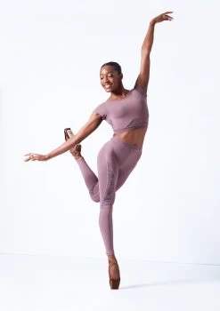 Move Dance Priya Dance Leggings 11 Move Dance Priya Dance Leggings -Dance Costumes mos0603 orchid pink front 2 43477.1683070158