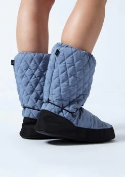 Move Dance Willow Warm Up Booties -Dance Costumes moz0901 paleblue back 1 31720.1678885135