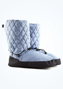 Move Dance Willow Warm Up Booties -Dance Costumes moz0901 paleblue front 3t 55260.1696635968