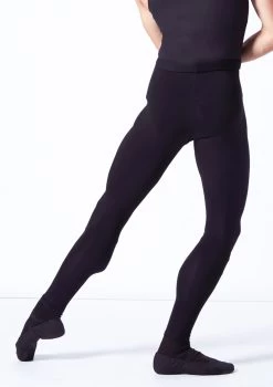 Wear Moi Hamada Mens Footless Tight -Dance Costumes wmhamada black back t 43293.1698711938